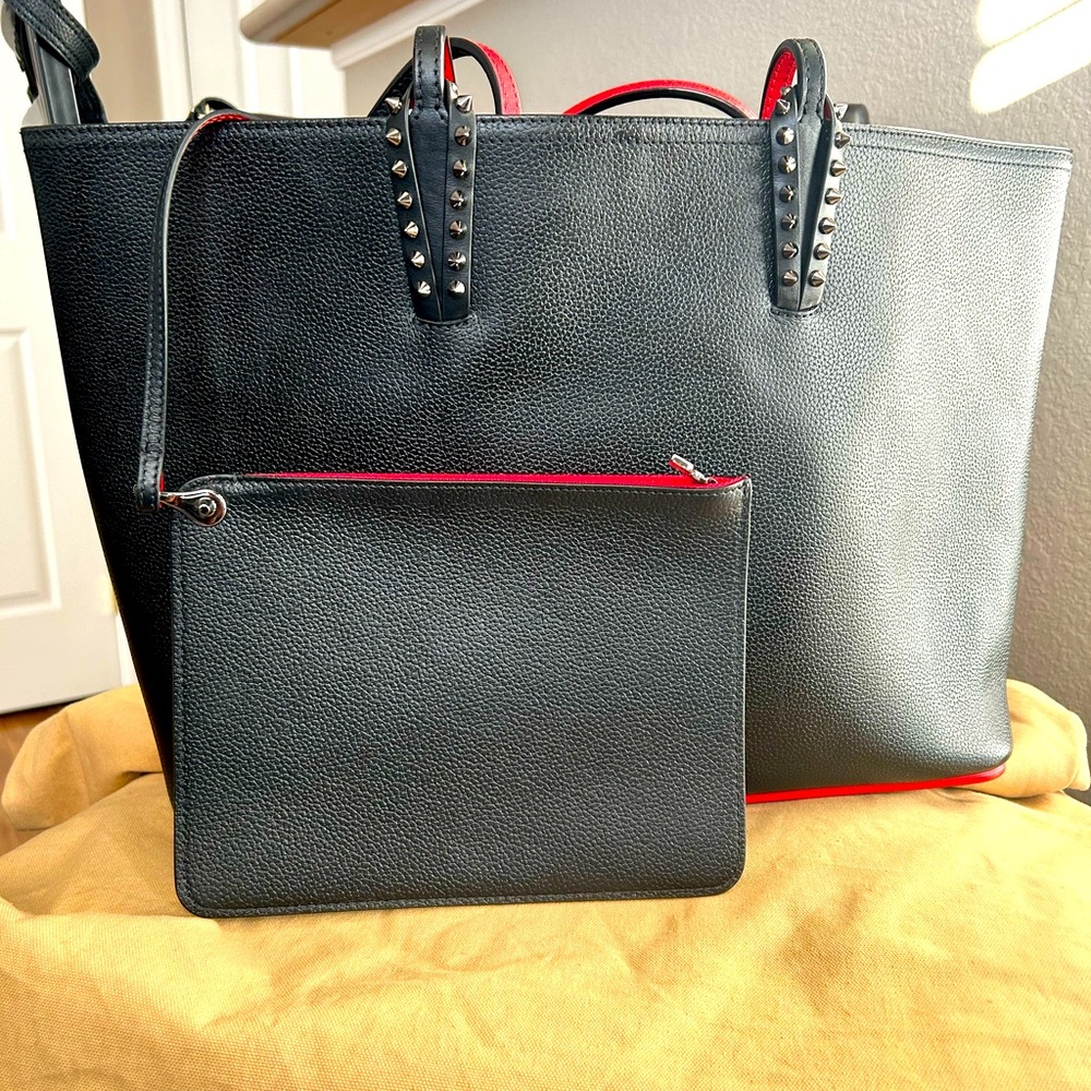 Christian Louboutin Cabata Large East West Tote, Like New.